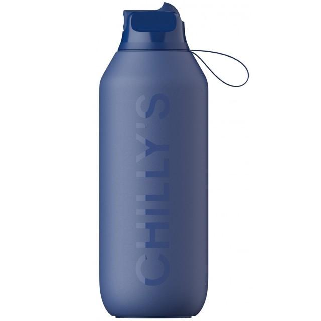 Chillys  Μπουκάλι Θερμός Series 2 Flip Whale Blue 500ml