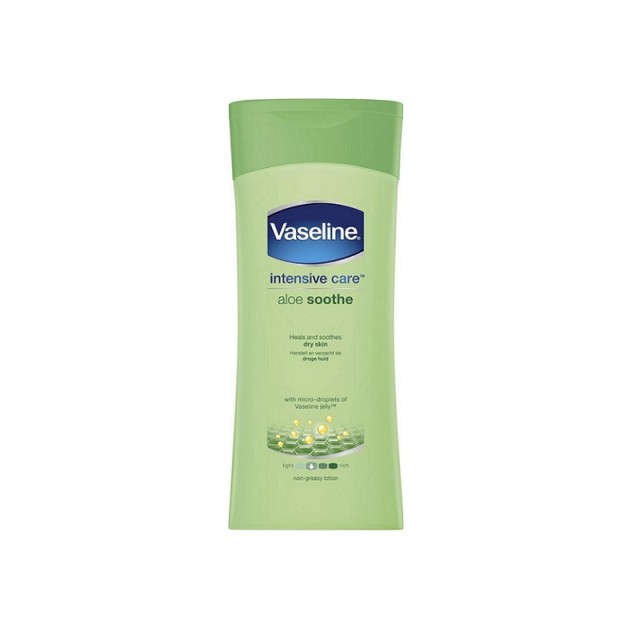 Vaseline Intensive Care Aloe Soothe Lotion Ενυδατική Λοσιόν Σώματος για Ξηρή Επιδερμίδα 200ml