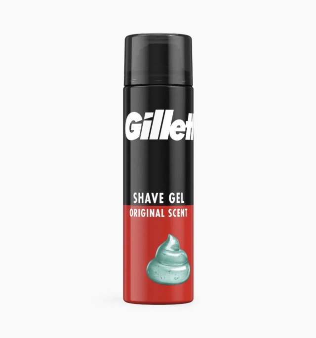 Gillette Classic Original Scent Gel Τζελ Ξυρίσματος, 200ml