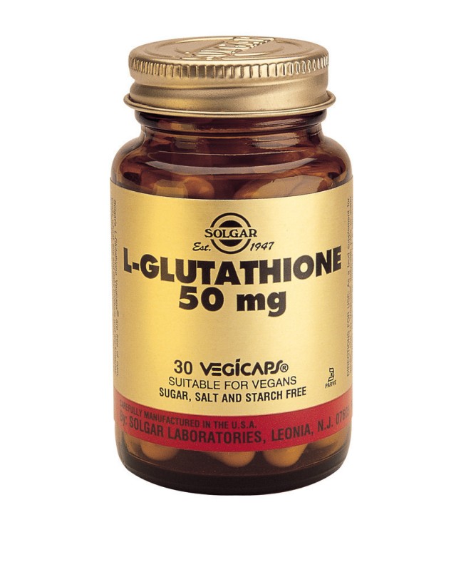 SOLGAR L-GLUTATHIONE 50mg veg.caps 30s