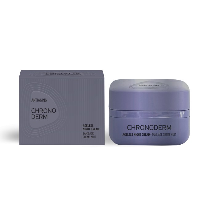 Castalia Chronoderm Ageless Night Cream Αντιρυτιδική Κρέµα Νύχτας για Προσώπο και Λαιµό Πλούσιας Υφής 50ml