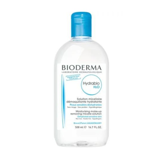 Bioderma Hydrabio H2O Ενυδατικό Νερό Καθαρισμού και Ντεμακιγιάζ 500ml