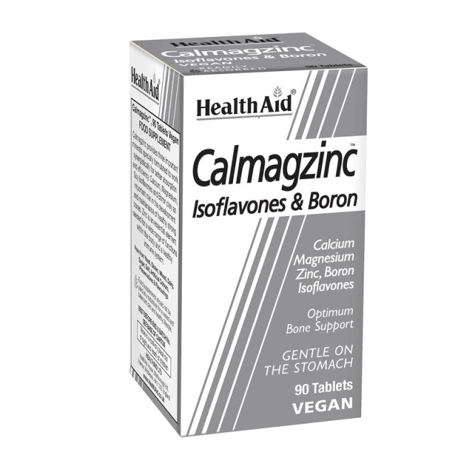 Health Aid Calmagzinc Συμπλήρωμα Διατροφής με Συνδυασμό Μετάλλων για Υγιή Οστά 90 Ταμπλέτες