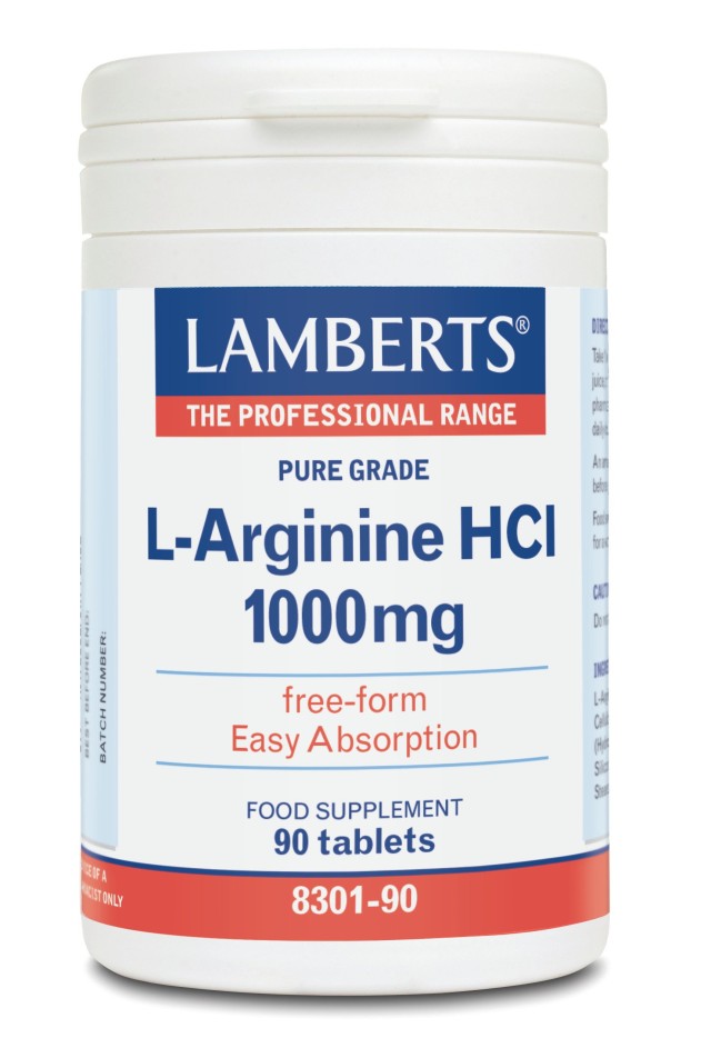 LAMBERTS L-ARGININE 1000MG 90 tabs