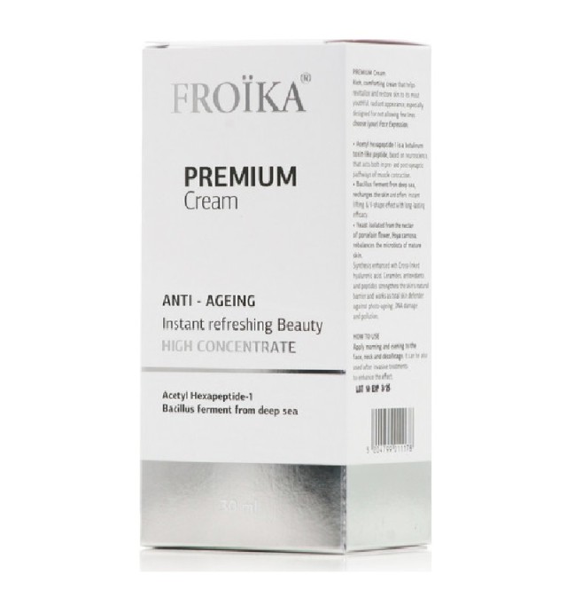 Froika Premium Cream Anti Ageing Αντιγηραντική Κρέμα Πλούσιας Υφής 30ml