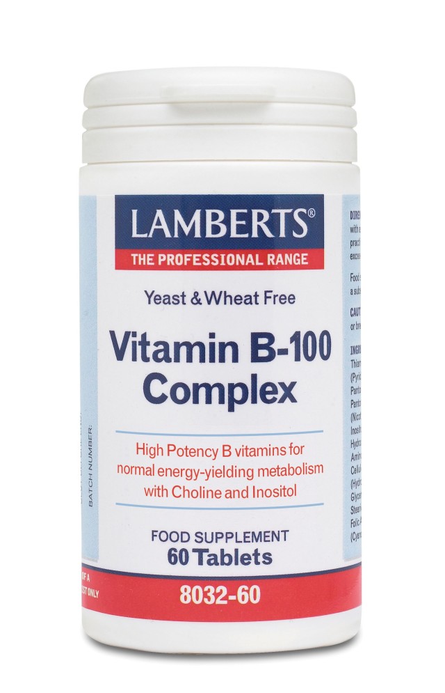 LAMBERTS B-100 COMPLEX 60TABS