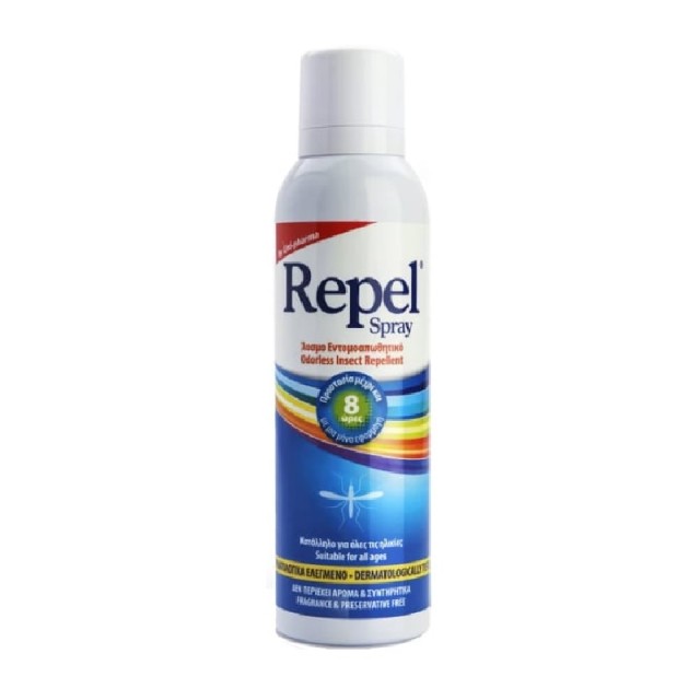 Repel Spray Άοσμο Εντομοαπωθητικό ιδανικό για μικρούς & μεγάλους 150ml