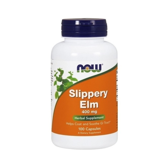 Now Foods Slippery Elm 400mg 100 κάψουλες