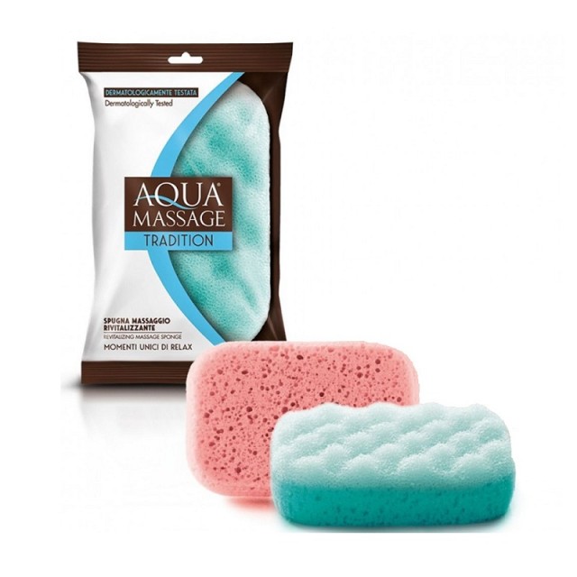 Assim Σφουγγαρια Aqua Massage Αντιβακτηριακα (ΣΦ100) 1τμχ