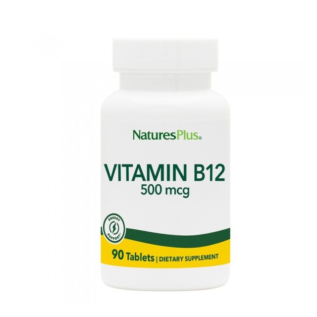 Natures Plus Vitamin B-12 500 MCG 90 ταμπλέτες