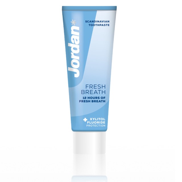 Jordan Stay Fresh - Fresh Breath Οδοντόπαστα για Δροσερή Αναπνοή 75ml