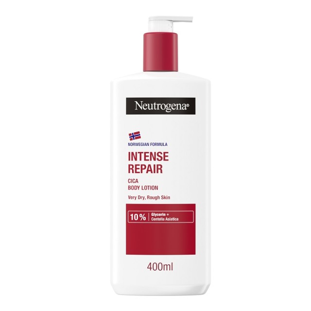 Neutrogena Norwegian Formula Intense Repair CICA Lotion Κρέμα Σώματος Εντατικής Ενυδάτωσης & Επανόρθωσης 400ml