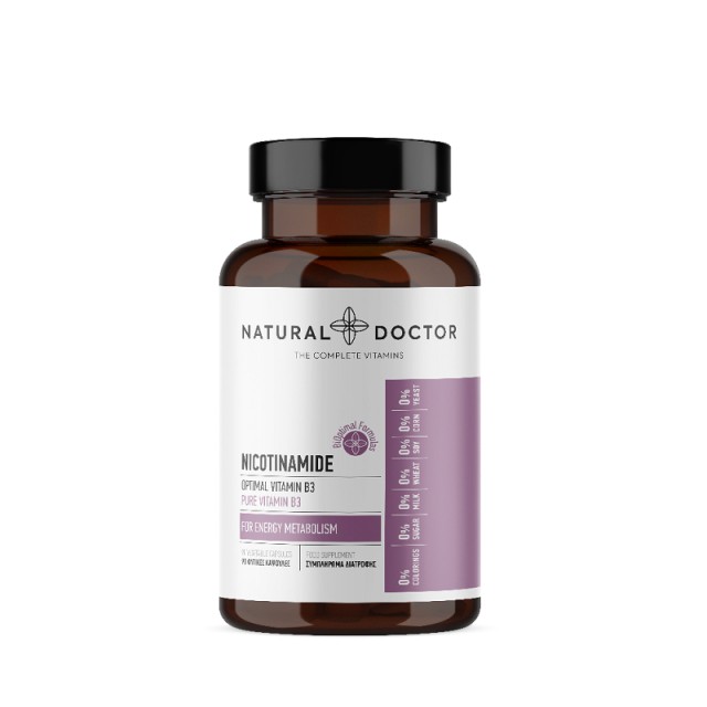 Natural Doctor Nicotinamide 500mg 90 φυτικές κάψουλες