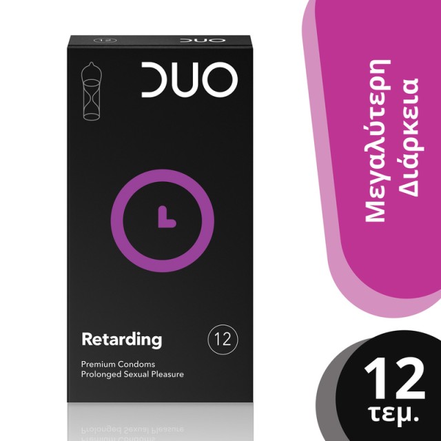 Duo Premium Retarding Προφυλακτικά με Επιβραδυντικό 12τμχ