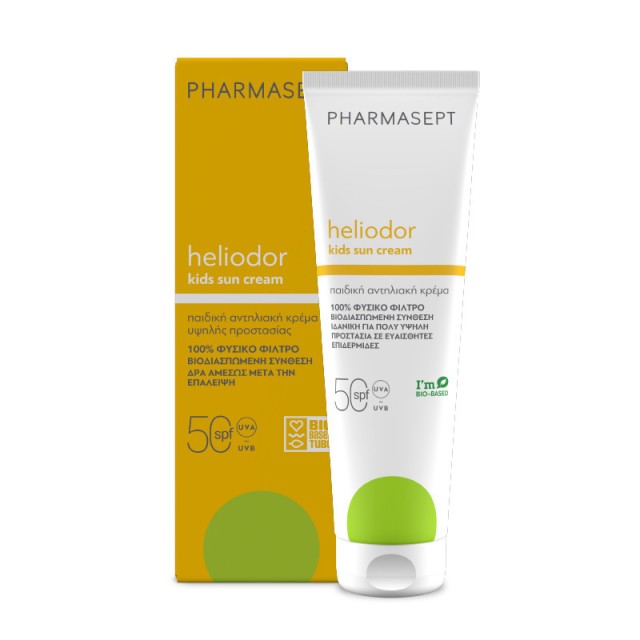 Pharmasept Heliodor KIDS Sun Cream SPF50 Παιδικό Αντηλιακό 150ml