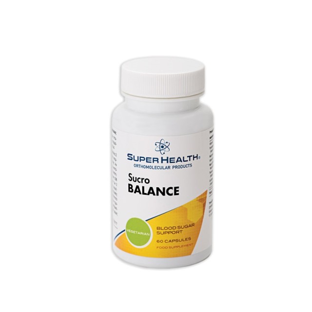 Super Health Sucro Balance για Ρύθμιση του Σακχάρου 60 Caps