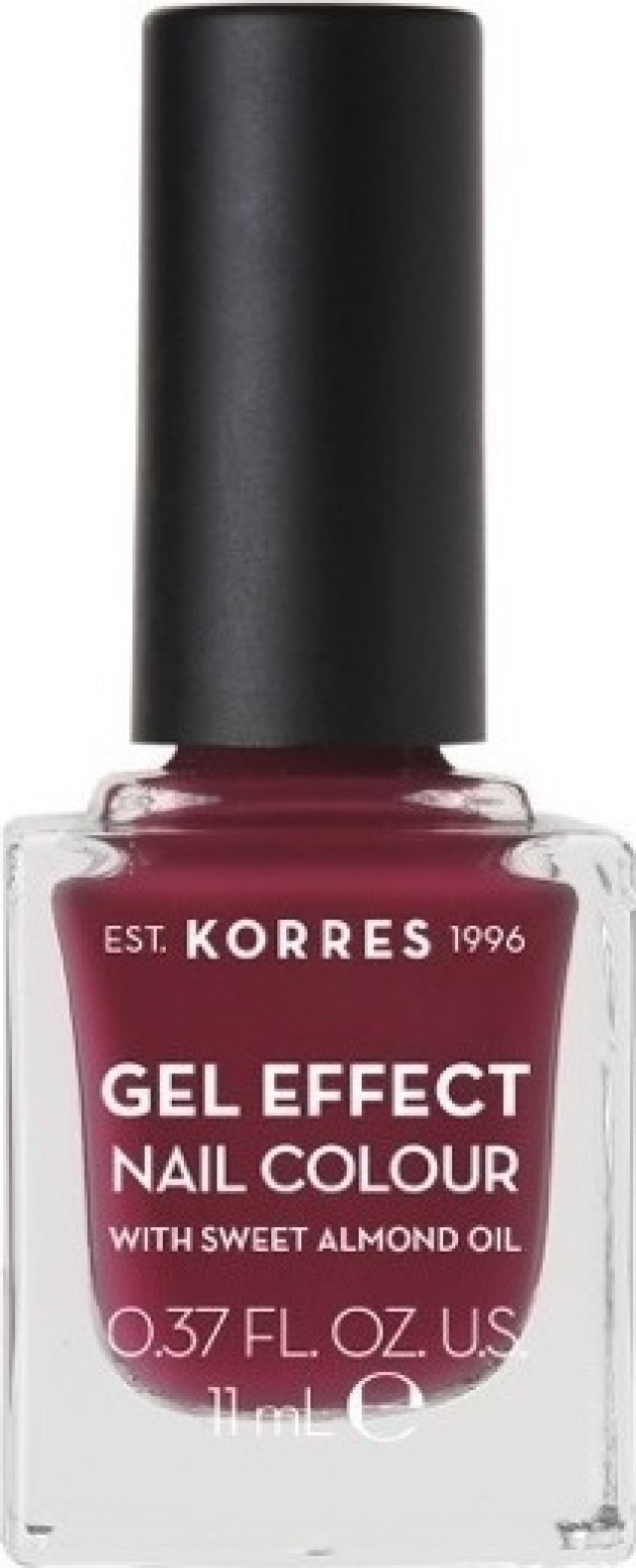 Korres Gel Effect Nail Colour 74 Berry Addict