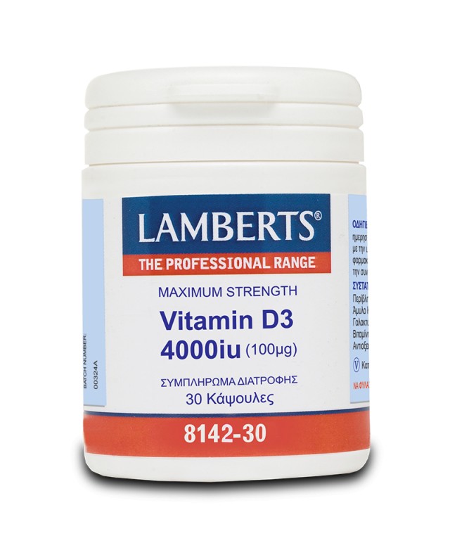 Lamberts Vitamin D3 4000iu - 30caps