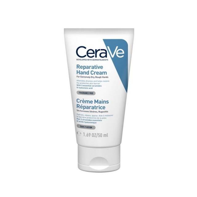 CeraVe Reparative Hand Cream Επανορθωτική Κρέμα Χεριών 50ml