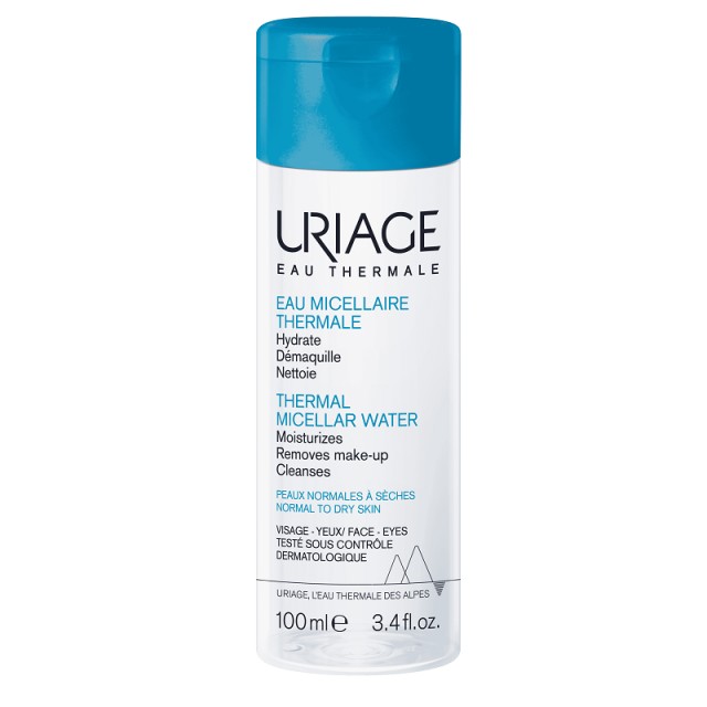 Uriage Eau Thermal Micellar Water Ιαματικό Νερό Καθαρισμού για Κανονικό & Ξηρό Δέρμα 100ml