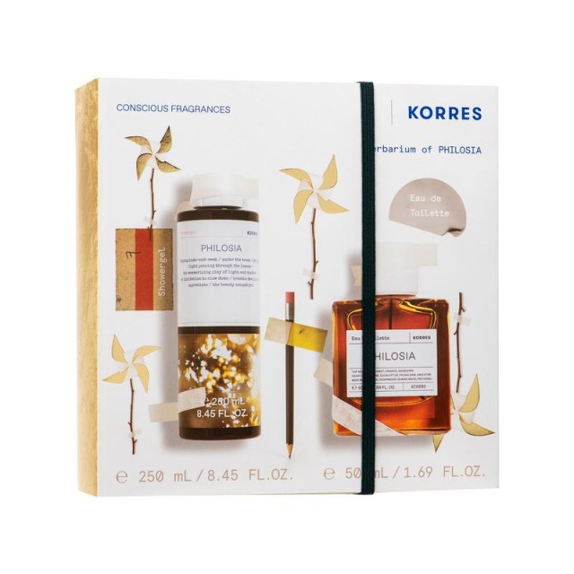 Korres Promo Pack Herbarium of Philosia Eau de Toilette 50ml + Αφρόλουτρο 250ml