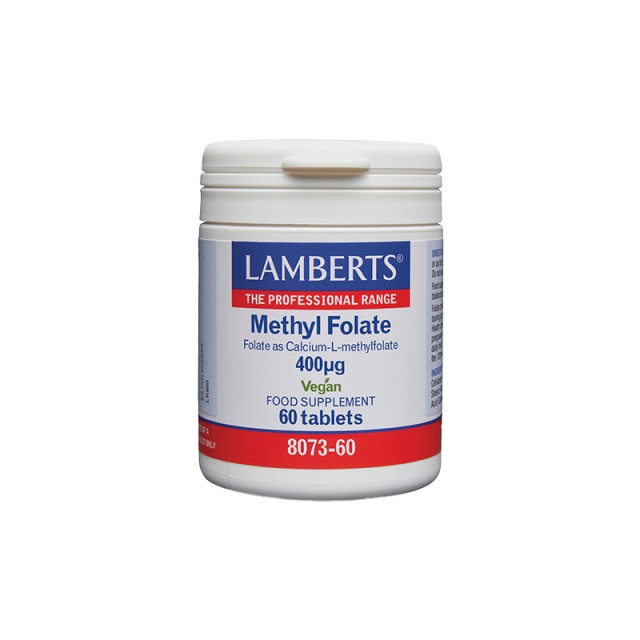 Lamberts Methyl Folate 400mg 60 Ταμπλέτες