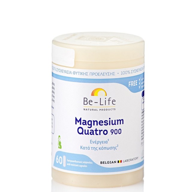 Be-Life Magnesium Quatro 900 60 κάψουλες