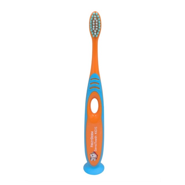 Frezyderm Sensiteeth Kids Toothbrush Soft Orange Μαλακή Οδοντόβουρτσα για Παιδιά σε Πορτοκαλί Χρώμα 1τεμ