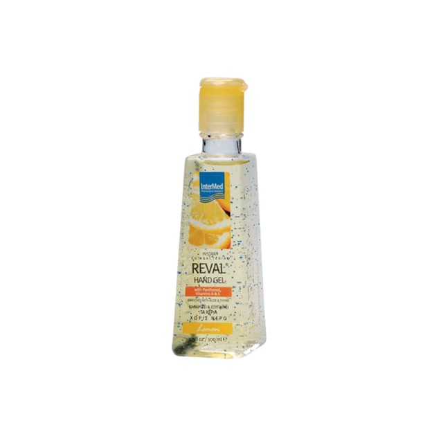 Intermed Reval Plus Lemon Antiseptic Hand Gel Αντισηπτικό Χεριών 100ml