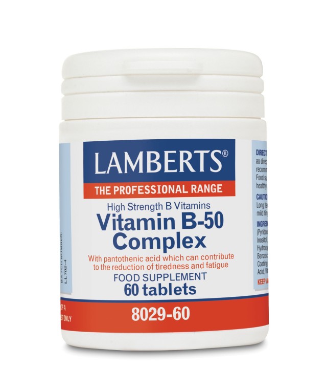 LAMBERTS B-50 COMPLEX 60TABS