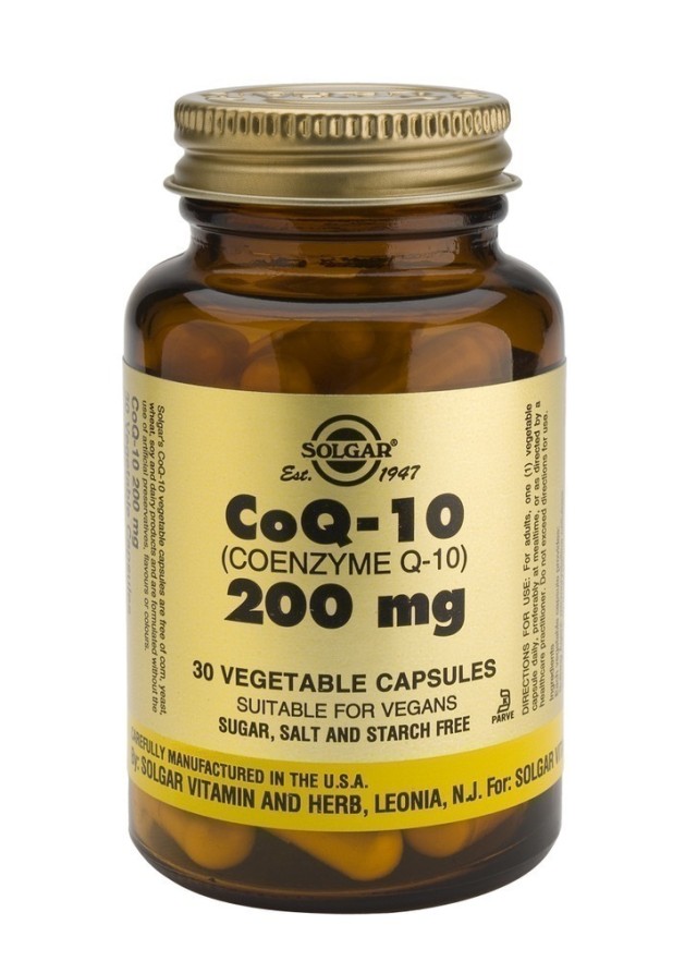 SOLGAR COENZYME Q-10 200mg veg.caps 30s