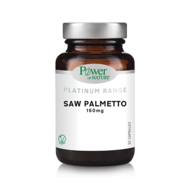 Power Of Nature Platinum Range Saw Palmetto 160mg 30 κάψουλες