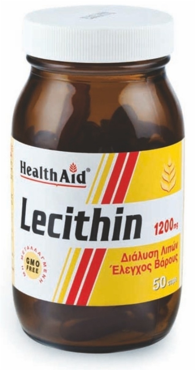 HEALTH AID Super Lecithin 1200mg (unbleached) capsules 50s