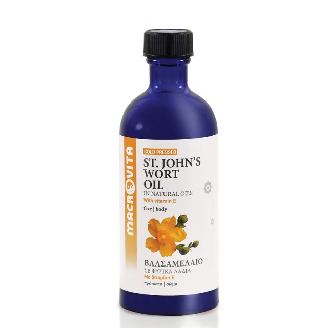 Macrovita St. Johns Wort Oil Βαλσαμέλαιο σε Φυσικά Λάδια με Βιταμίνη Ε 100ml