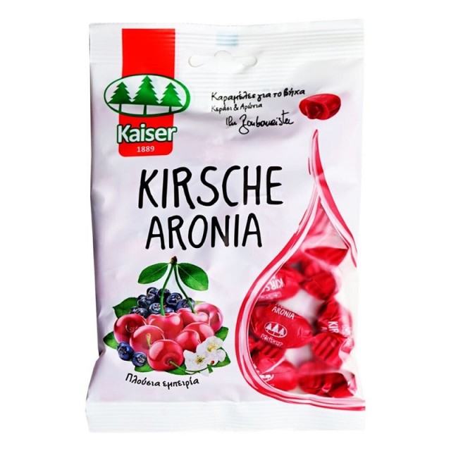 Kaiser Kirsche Aronia Καραμέλες για το Βήχα με Κεράσι & Αρώνια 90g