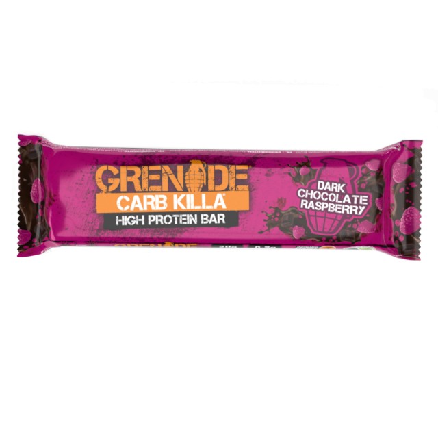 Grenade Carb Killa Μπάρες Υψηλής Πρωτεΐνης Dark Chocolate Raspberry, 60 γρ.