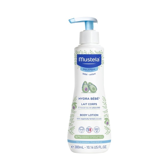 Mustela Hydra Bebe Body Lotion Κρέμα Ενυδάτωσης Σώματος 300ml