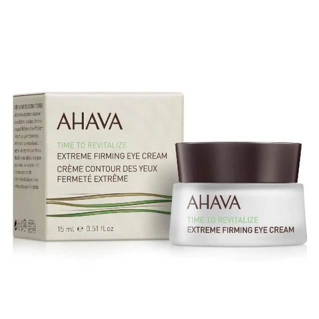 Ahava Time to Revitalize Extreme Eye Cream 15ml Συσφιγκτική και Αντιρυτιδική Κρέμα Ματιών