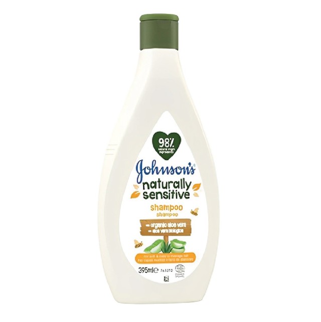 Johnsons Baby Aloe Vera Naturally Sensitive Shampoo 400ml