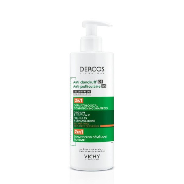 Vichy Dercos Anti-Dandruff DS 2σε1 Σαμπουάν & Conditioner 390ml