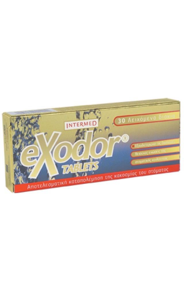 INTERMED  EXODOR TABLETS 30TABS