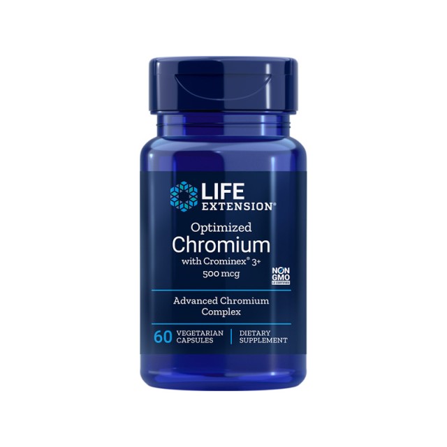 Life Extension Optimized Chromium with Crominex® 3+ 60caps