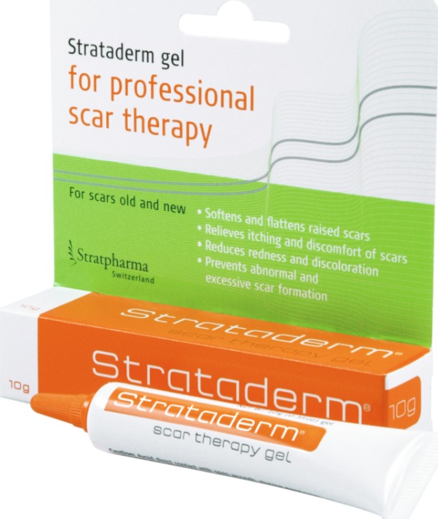 Stratpharma Strataderm Γέλη Σιλικόνης Κατά των Ουλών 10gr