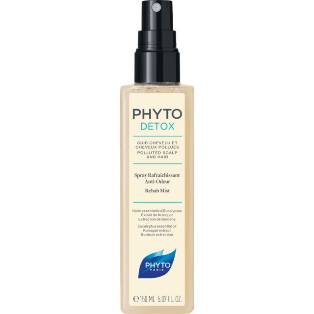 Phyto Phytodetox Rehab Mist Αποτοξινωτικό Mist Μαλλιών 150ml