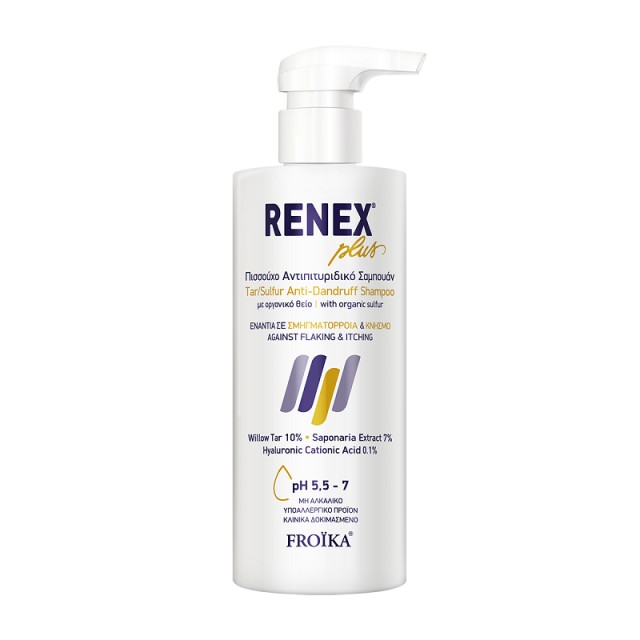 Froika Renex Plus Shampoo Σαμπουάν για Πιτυρίδα & Κνησμό 400ml