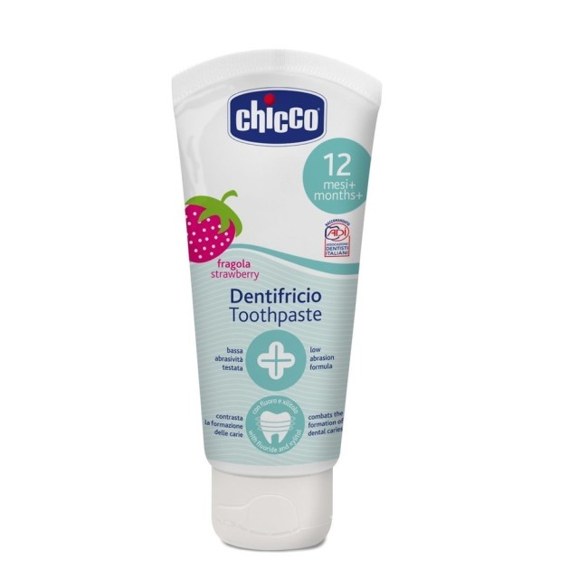 Chicco Οδοντόπαστα με γεύση Φράουλα 12Μ+ 50ml