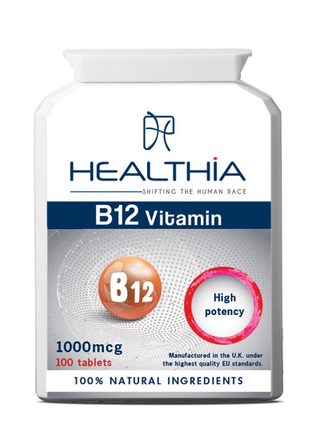 Healthia B12 1000mcg 100tabs