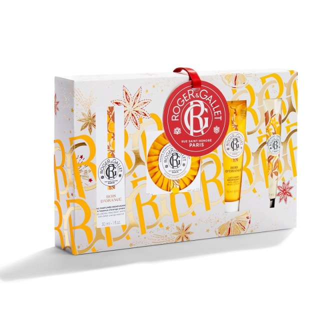 Roger&Gallet Promo Pack Bois dOrange Γυναικείο Άρωμα 30ml & Perfumed Soap Bar 100g & Wellbeing Body Lotion 50ml & Hand Cream 30ml