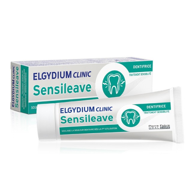 ELGYDIUM Clinic Sensileave οδοντόπαστα για τη θεραπεία της ευαισθησίας των δοντιών 50ml