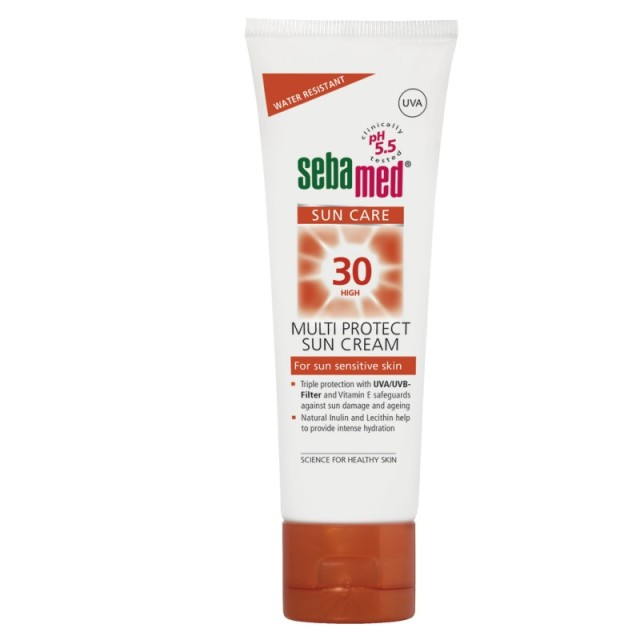 Sebamed Sun Cream SPF30 Αντηλιακή Κρέμα Προσώπου και Σώματος 75ml